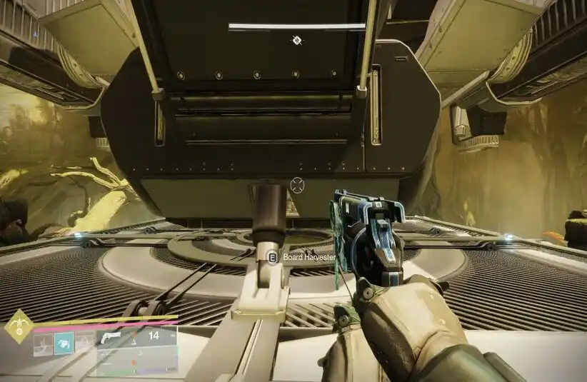 Destiny 2 Harvest ship