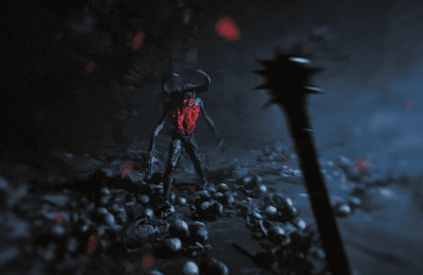 Lucid Falls, debut game by Eldamar Studio, featured on Day of the Devs 2025 Steam event, locked into a lucid dream devolving into a nightmare, Unreal Engine, reality bending and manipulation of physics, hostile entities, weapons