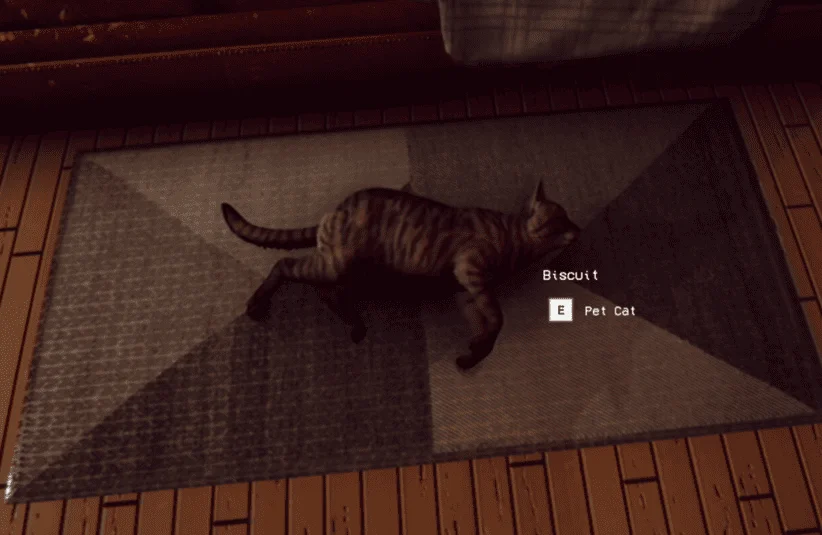 The 18th Attic, Steelkrill Studio, Feb. 2026 release, spot the anomalies to escape a haunted, time-looping attic, dark secrets, support animal, cat, polaroid camera, petting for sanity