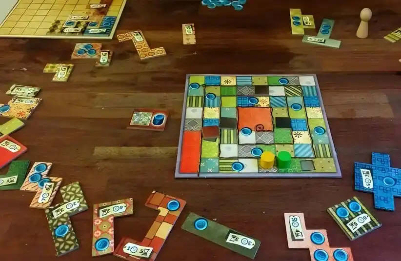 patch work board game