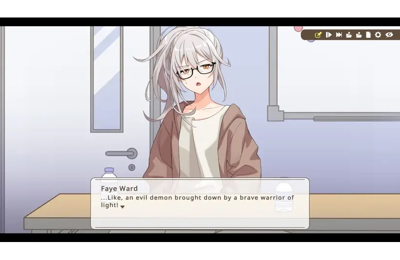 Screenshot from The Real Face of a VTuber