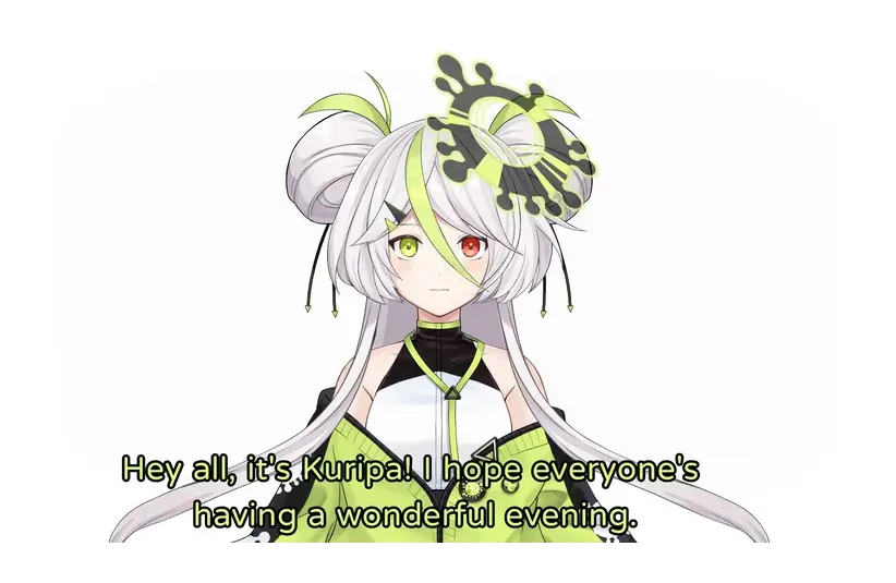 Screenshot from The Real Face of a VTuber