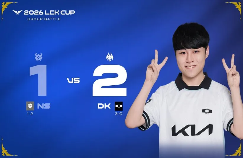 DK Beat NS 2-1 in the LCK Cup