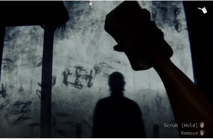 In HellMart, you need to complete routine takes like cleaning up the store. People will linger outside.