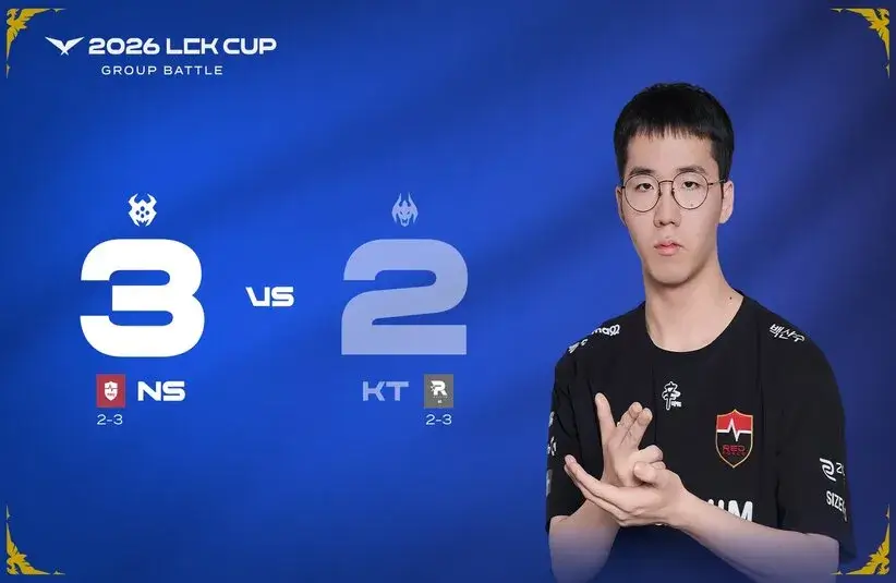 NS Narrowly Beat KT 3-2 in the LCK Cup