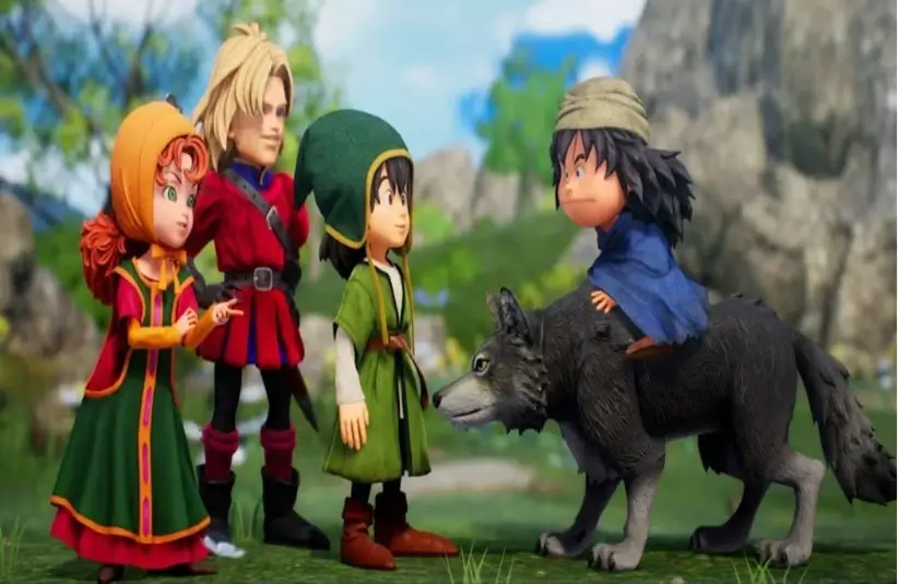 Still from Dragon Quest VII: Reimagined, developed by Square Enix.